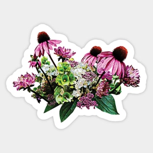 Coneflowers - Bouquet with Coneflowers Sticker